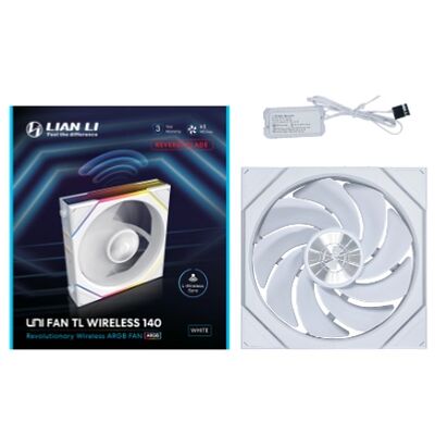 Lian Li Uni TL Wireless 140 - Blanc