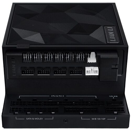 Lian Li Edge Gold Noir - 1200W (Hub USB inclus)