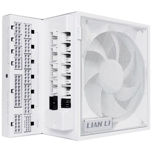 Lian Li Edge Gold Blanc - 1200W (Hub USB inclus)