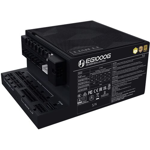 Lian Li Edge Gold Noir - 1000W (Hub USB inclus)