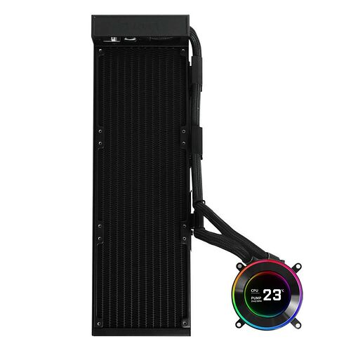 Lian Li Hydroshift II LCD-C 360 Noir - 360 mm (Fanless)