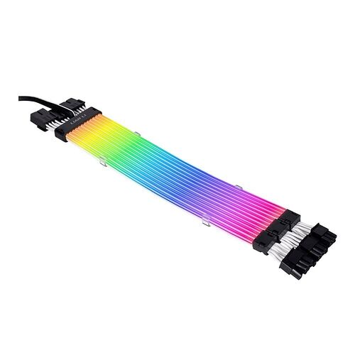 Câble rallonge 3 x GPU 6+2 broches Lian Li Strimer Wireless