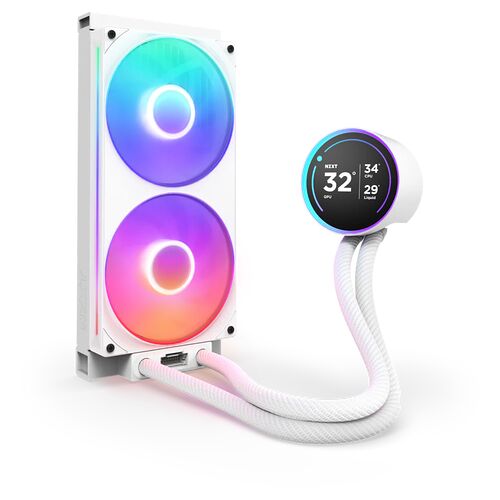 NZXT Kraken Elite 280 RGB - Blanc - 280 mm
