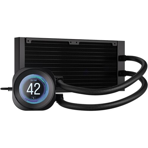 Corsair Nautilus RS LCD Noir - 240 mm