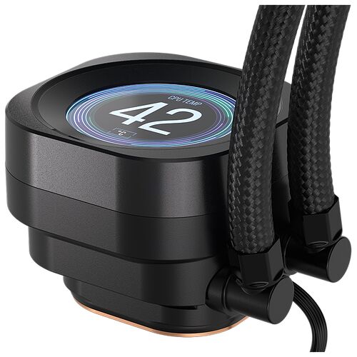 Corsair Nautilus RS LCD Noir - 240 mm