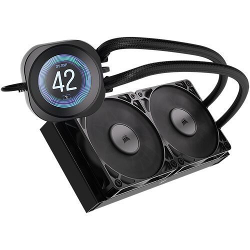 Corsair Nautilus RS LCD Noir - 240 mm