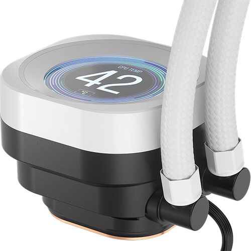 Corsair Nautilus RS LCD Blanc - 360 mm