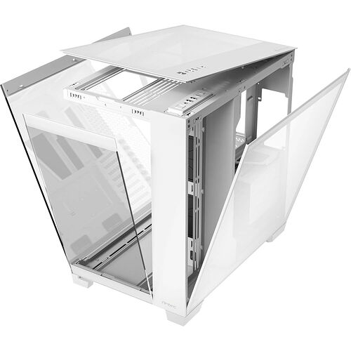Antec C8 - Blanc + 4 ventilateurs Fox Spirit LightFlow ARGB