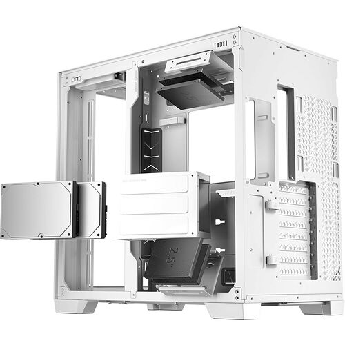 Antec C8 - Blanc + 4 ventilateurs Fox Spirit LightFlow ARGB