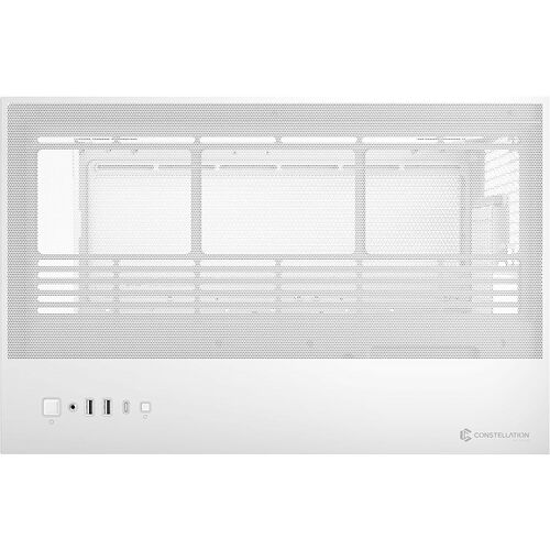 Antec C8 - Blanc + 4 ventilateurs Fox Spirit LightFlow ARGB