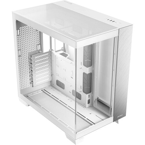 Antec C8 - Blanc / Aluminium + 4 ventilateurs Fox Spirit LightFlow ARGB