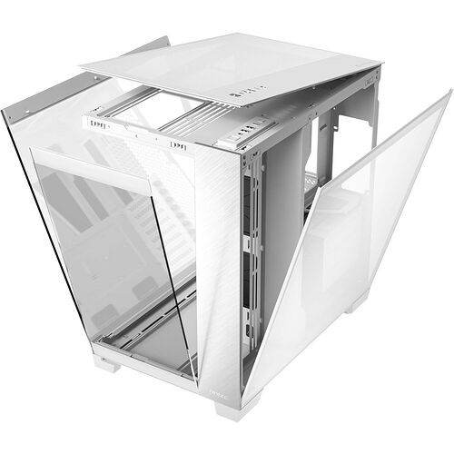 Antec C8 - Blanc / Aluminium + 4 ventilateurs Fox Spirit LightFlow ARGB