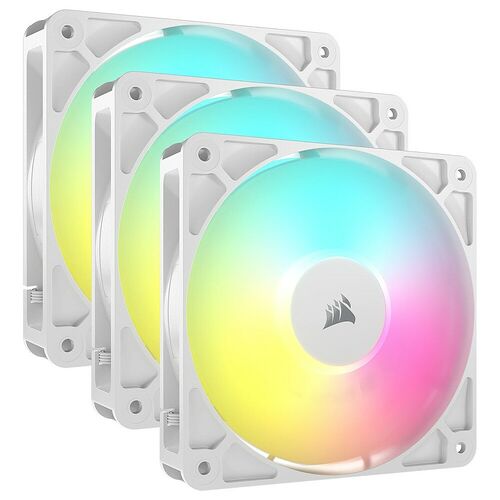Corsair RS120 ARGB Blanc (Pack de 3) - 120 mm