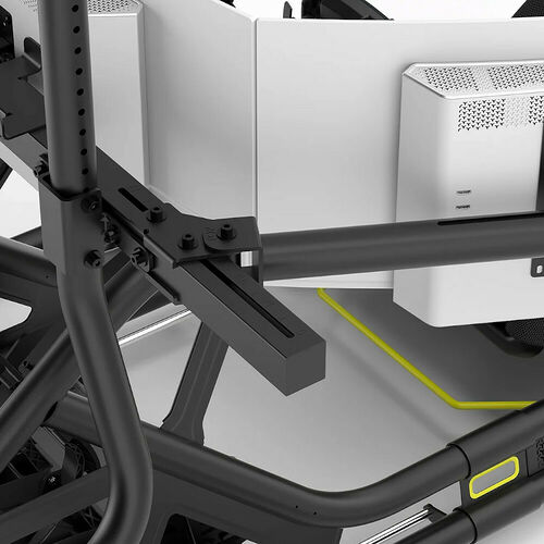Fanatec GT Cockpit Triple Monitor Expansion Kit - Noir