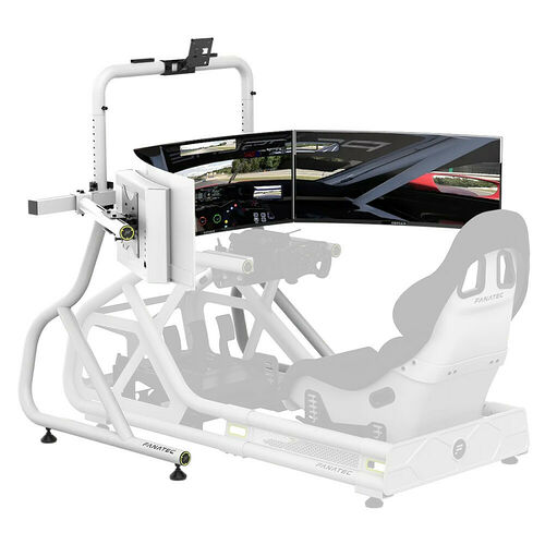 Fanatec GT Cockpit Triple Monitor Expansion Kit - Blanc