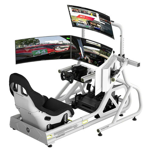 Fanatec GT Cockpit Triple Monitor Expansion Kit - Blanc