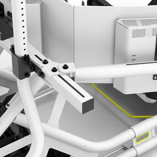 Fanatec GT Cockpit Triple Monitor Expansion Kit - Blanc