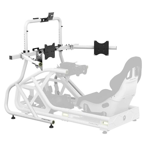 Fanatec GT Cockpit Triple Monitor Expansion Kit - Blanc