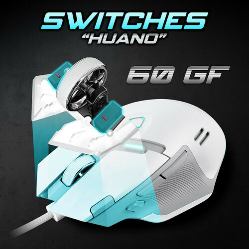 Spirit of Gamer Elite M60 (Blanc)