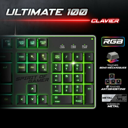 Spirit of Gamer Ultimate 100