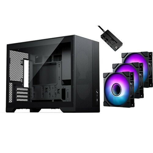 Phanteks XT M3 - Noir + 3 ventilateurs M25G2-120 D-RGB