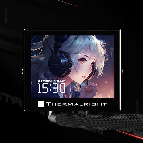 Thermalright Stream Vision 360 - Noir