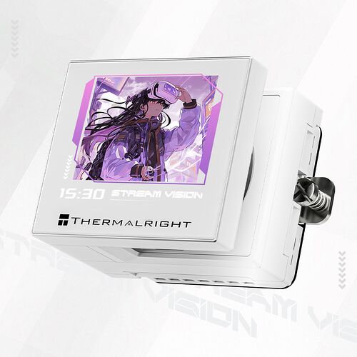 Thermalright Stream Vision 360 - Blanc