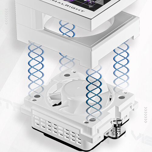 Thermalright Stream Vision 360 - Blanc