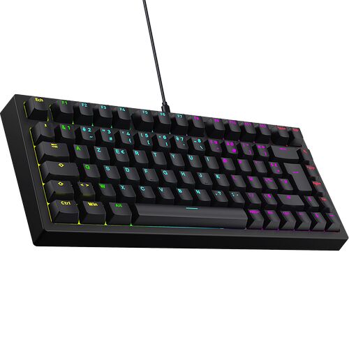 Designed by GG Red Blade 75 Noir (Switchs Red Blood Lite) (AZERTY)