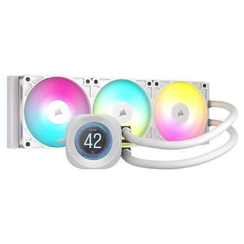 Corsair Nautilus RS ARGB Blanc - 360 mm + LCD Module