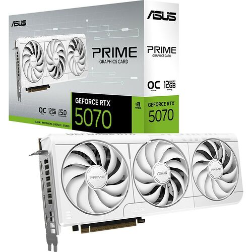 Asus GeForce RTX 5070 PRIME O12G WHITE