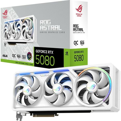 Asus GeForce RTX 5080 ASTRAL O16G WHITE