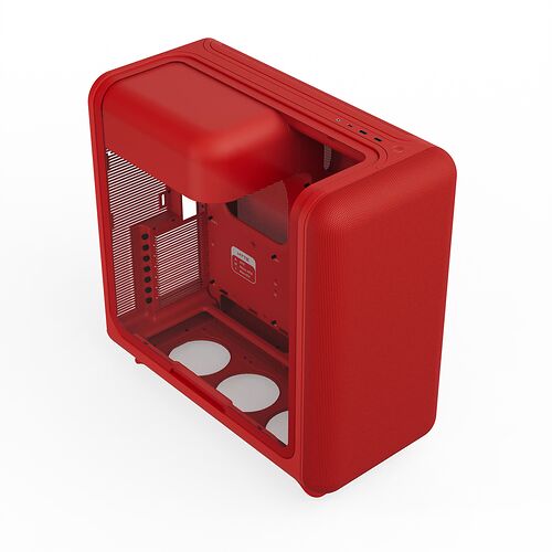Hyte X50 TG - Rouge