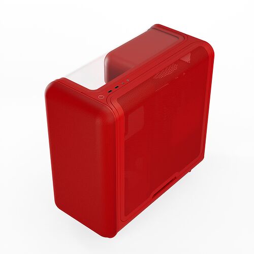 Hyte X50 TG - Rouge