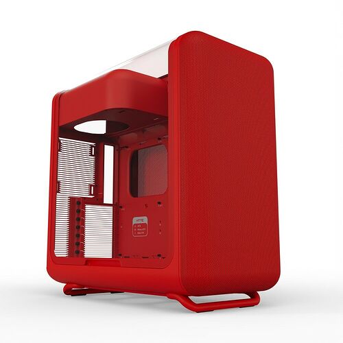Hyte X50 TG - Rouge