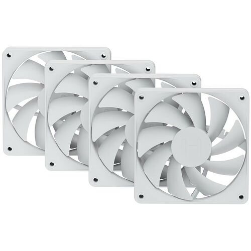 Hyte FA12 - 120 mm (Pack de 4) - Blanc