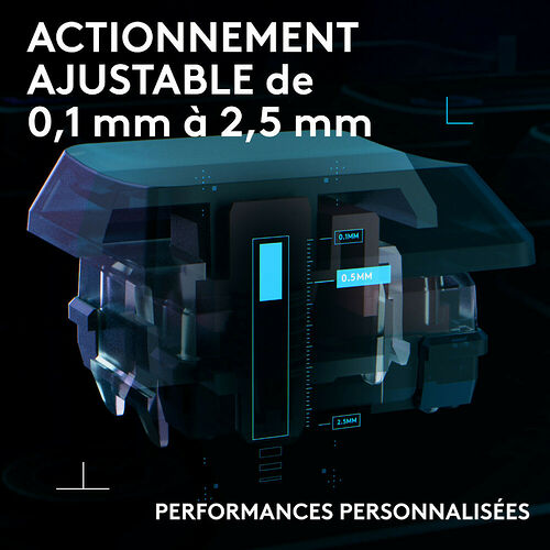 Logitech G515 RAPID TKL (AZERTY)