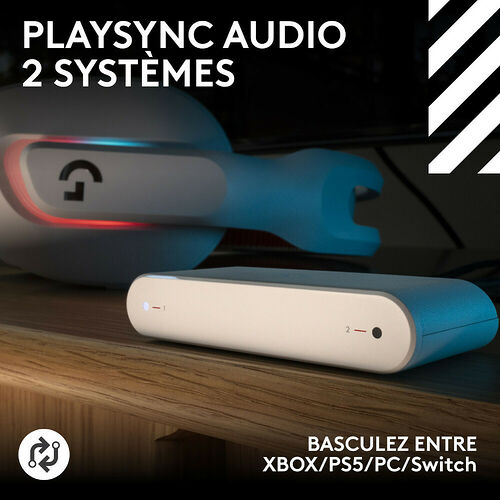 Logitech A20 X Blanc