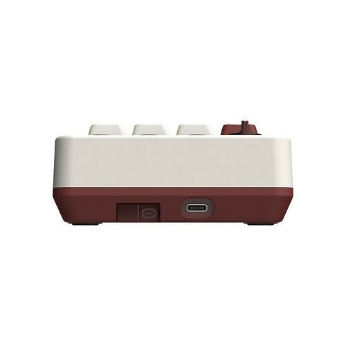 8BitDo Retro 18 Wireless Mechanical Number Keypad Famicom Edition