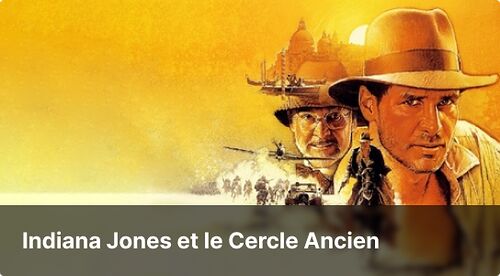 Config Indiana Jones et le Cercle Ancien