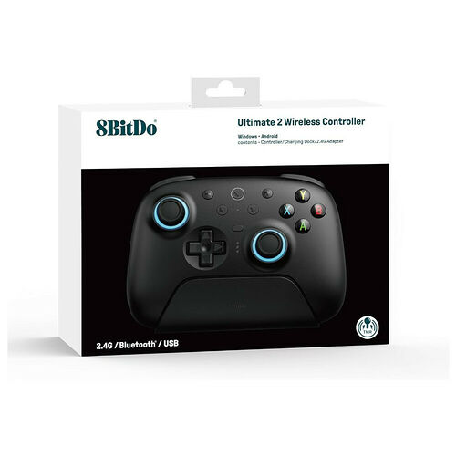 8BitDo Ultimate 2 - Noir