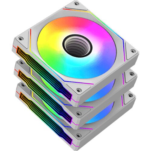 Xigmatek Infinity G20A Blanc (Pack de 3) - 120 mm (image:2)