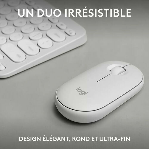 Logitech Pebble 2 Combo - Blanc