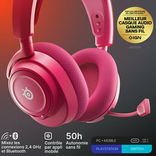 Steelseries Arctis Nova 7 Gen 2 (Magenta)
