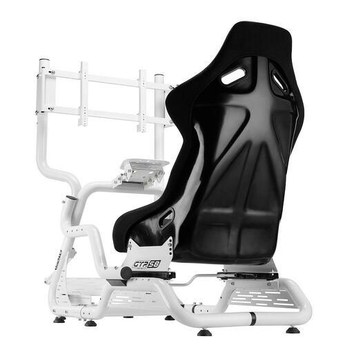 OPLITE GTR Single Monitor Stand - Blanc