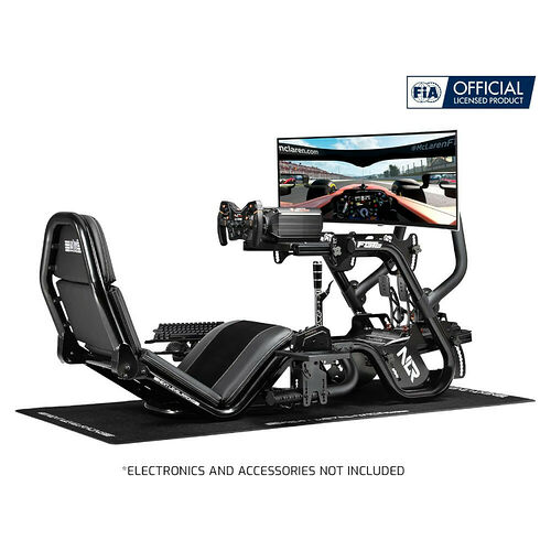 Next Level Racing - F-GT Pro Formula and GT Racing Simulator Cockpit (Black)