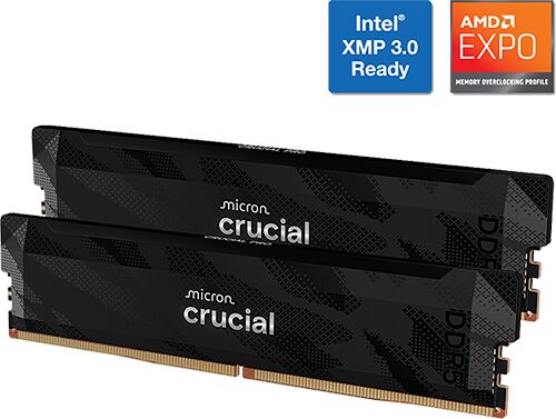 DDR5 Crucial Pro Overclocking - 32 Go (2 x 16 Go) 6400 MHz - CAS 32 (image:2)