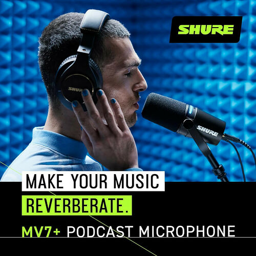 Shure MV7+ (Black)