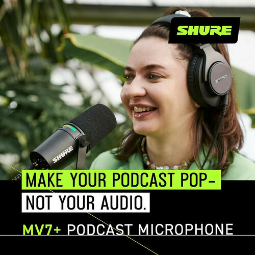 Shure MV7+ (Black)