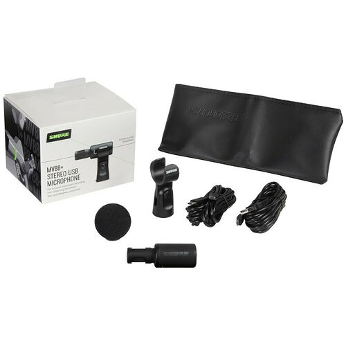 Shure MV88+ Microphone USB stéréo